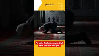 perbaiki sholatmu maka Allah akan memperbaiki hidupmu #dakwah #dakwahislam #nasehathidup