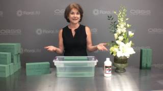 How To Soak OASIS Floral Foam