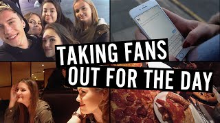 TAKING FANS OUT TO PIZZA HUT - Jake Clemmence