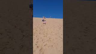 Dune Climb in Michigan