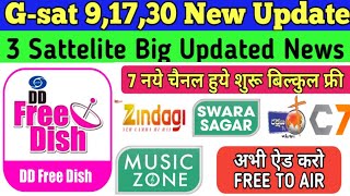 7 NEW CHANNELS STARTED FREE TO AIR || SATTELITE UPDATED NEWS || 7 नये चैनल अभी ऐड करो बिल्कुल फ्री 🔥