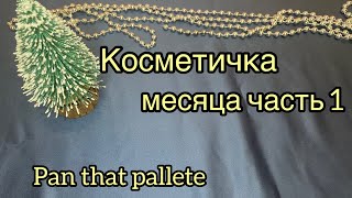 Косметичка месяца. Pan that pallete