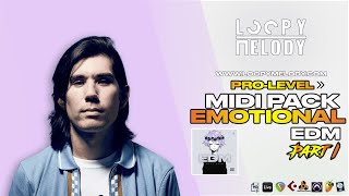 Emotional EDM - MIDI PACK [PART 1]