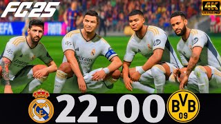 FC 25 - What Happen If Ronaldo Messi Neymar And Mbappe Play Together On Real Madrid