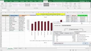 Creating Charts in Excel 2016