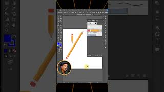 Creating Art Brush in " Illustrator " #ytshorts #adobeillustrator