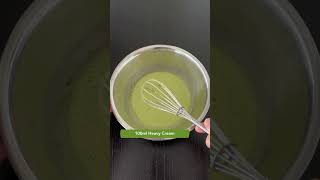 Matcha Ice Cream Recipe #shorts