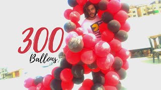 I Burst 300 Balloons | Just For Fun