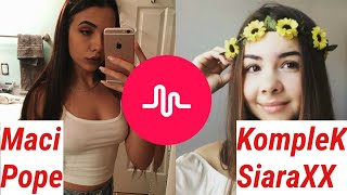 KOMPLEKSIARAXX vs. MACI POPE Musical.ly Compilation