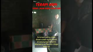 Terapi kopi untuk belajar jalan setelah patah kaki