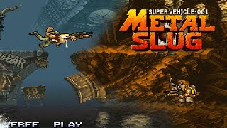 Playing Classic Games with Little Kids - Metal Slug: Super Vehicle-001 (1996)