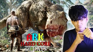 😱LOL I SURVIVE 01 DAY ON ARK SURVIVAL EVOLVED ||  #1