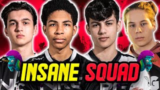 NRG Fortnite Squads Up and Dominates Public Lobbies | Ronaldo, Edgeyy, Unknown, Zayt