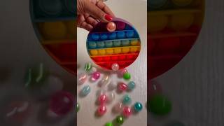 🌈🎉Most satisfying Amar beads with Popit toy, Popit fidget, asmr pearl beads amazing short video