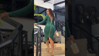 Gorgeous Green Bodycon dress | Latest Fashion Trends #fashion #model #beauty #style #fashionmodel