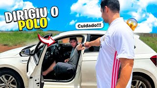 ENSINANDO O MATHEUS A DIRIGIR ( DEU RUIM !! )