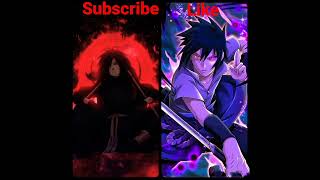 Madara or Sasuke  #shorts #anime  #shortsfeed #likesubscribe