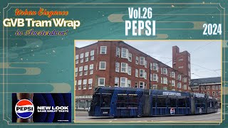 PEPSI Tram Wrap 2024 - GVB Amsterdam Vol. 26