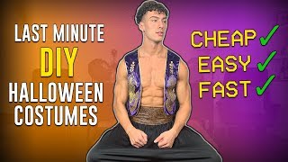 Last Minute DIY Halloween Costumes for MEN 2019 (CHEAP & EASY)