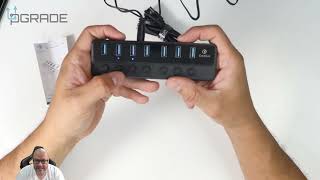 7 Port USB 3 Hub with Power controls