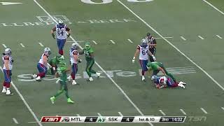 2014 Recap: Saskatchewan 16, Montreal 11