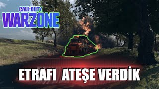 CALL OF DUTY WARZONE ETRAFI ATEŞE VERDİLER YENİ MOD OYNADIK