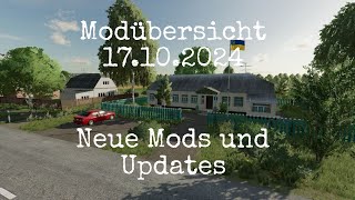 LS22 Mods (Ps4) Modübersicht Neue Mods und Updates 17.10.2024  Konsolen / Alle Plattformen