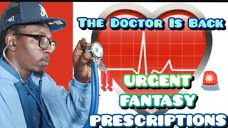 URGENT: Fantasy Football Lineup Prescriptions | Dolphins vs Bills on TNF