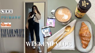 WEEKEND VLOG | svuota la spesa, HAUL CIDER e PRIMARK, outfit concerto di Taylor Swift & more