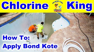 How To: Bond Kote Your Swimming Pool With Basecrete Bond Kote | Waterproofer | Pool Renovation