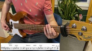 So Hot You're Hurting My Feelings - Caroline Polachek Bass Cover Lesson #bass #musictheory #cover