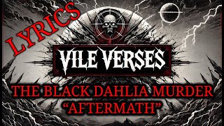 THE BLACK DAHLIA MURDER - Aftermath - (Lyrics) 2024