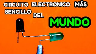 🔴 Circuito Electrónico MAS Sencillo del MUNDO //INFRARROJO