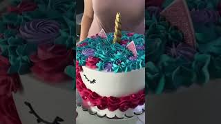 Cake decorating  Unicornio Cake #bettyscakecreations #subscribe #fypシ #shortsviral