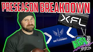 XFL NEWS: BATTLEHAWKS Pre-Season Breakdown & Preview