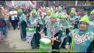 Drumband MUSLIMAT NU Ranting PENGABEAN   // Juara 1 karnaval Harlah Ansor ke 12 GP Ansor PENGABEAN