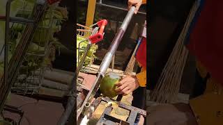 Tender Coconut cutting Technique and Delicious Malai😋 | पानी वाले नारियल की स्वादिष्ट मलाई