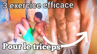 3 meilleur exercice efficace pour le triceps sans matériel !!!!