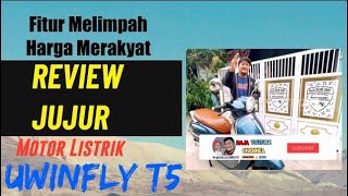 Cuma 15 Juta Dah Dapet Motor Listrik Sekeren Ini ‼️ Review Uwinfly T5 Fitur Melimpah #uwinfly #molis