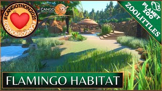 ZooLittles: CangoThon 2021 Ep. 2 - Flamingo Habitat | Planet Zoo Collaboration