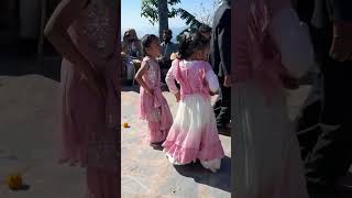 Cute babies dancing in Thani mai mandir #dance #bishnugurung