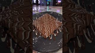 Nutella Chocolate Crepe Design #instagramreels #chocolatecake #chocolate #cake #desing #shorts