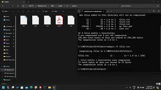 53.4 Check the Compression Status of Files or Folders in CMD