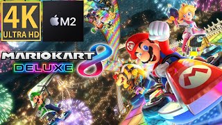 Mario Kart 8 - Apple Silicon MacBook Pro M2 - 4K Ultra Graphics - Nintendo Games - Cemu Emulator