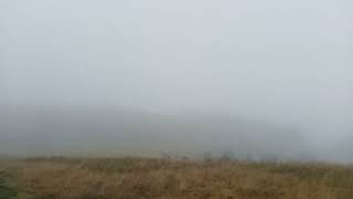 Auf der Wasserkuppe / Rhön es war sehr schlechtes Wetter