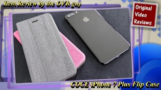 COCE iPhone 7 Plus Flip Case Review 📱