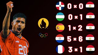 مشوار منتخب مصر الاولمبي في اولمبياد باريس 2024 🏆 اهداف مصر فى الاولمبياد🔥