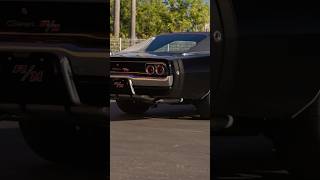 The iconic taillights of the '68 Dodge Charger #dodgecharger #v8 #classiccars