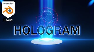 Easy Blender Hologram Effect | Blender Tutorial