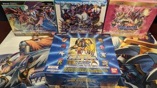 Digimon TCG: EX-01 Booster Box Opening!  Nostalgic Alternate Arts pulled! 🥳